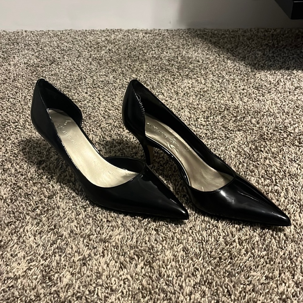 Black Anne Klein Heels